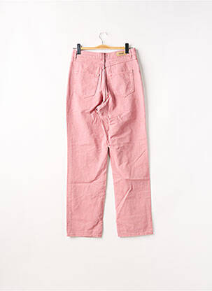 Jeans coupe droite taille haute taille haute rose NUMPH femme