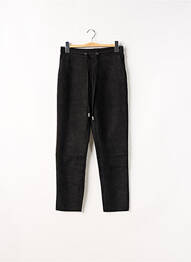 Pantalon droit stretch taille normale noir KAFFE femme
