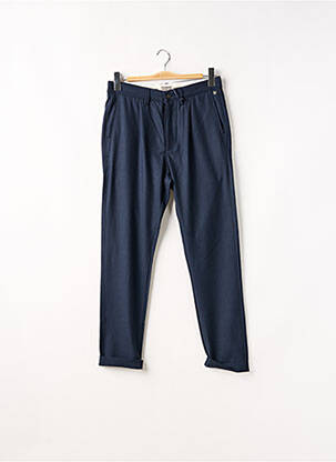 Pantalon chino stretch taille normale bleu FREEMAN T.PORTER homme