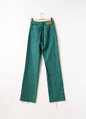 Jeans coupe large vert DESIGUAL pour femme seconde vue