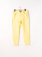 Jeans skinny jaune DESIGUAL pour femme seconde vue