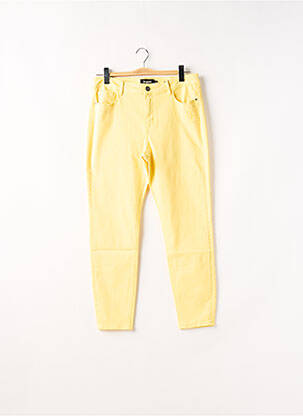 Jeans skinny jaune DESIGUAL pour femme