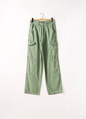Pantalon cargo vert DESIGUAL pour femme seconde vue