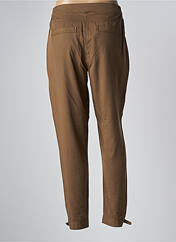 Pantalon slim marron ELORA pour femme seconde vue