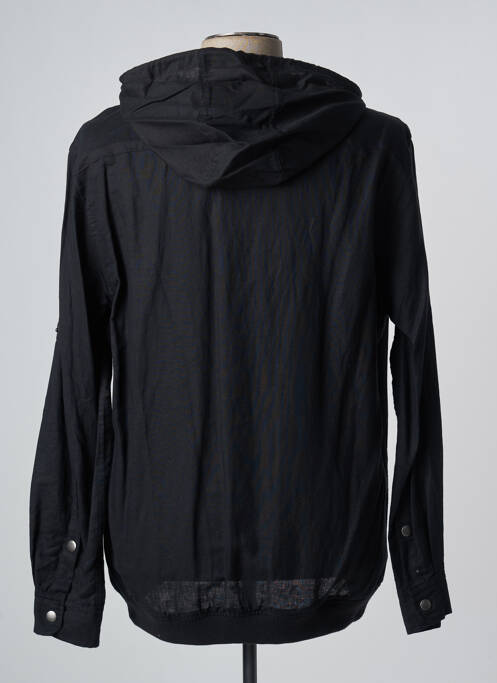 Sweat-shirt à capuche noir ELORA pour homme