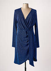 Robe mi-longue bleu LADY LOL pour femme seconde vue