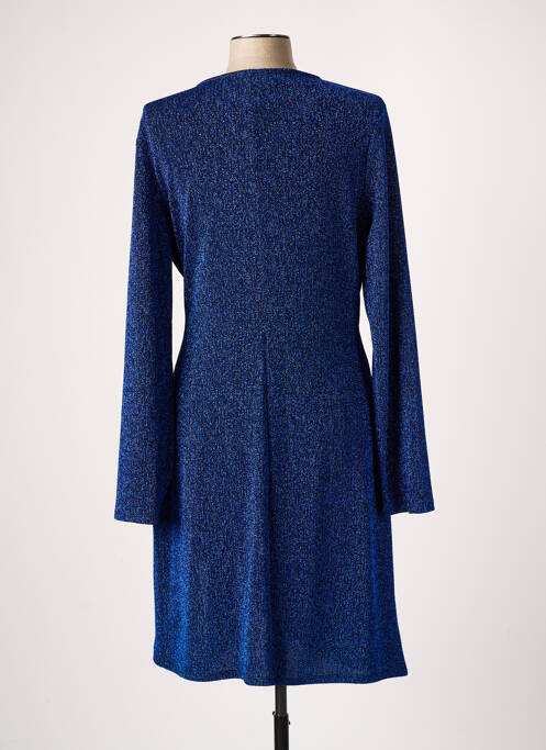 Robe mi-longue bleu LADY LOL pour femme