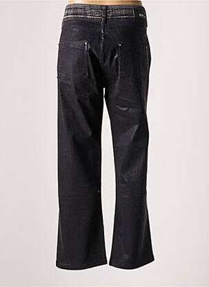 Jeans coupe droite stretch taille normale noir EVA KAYAN femme