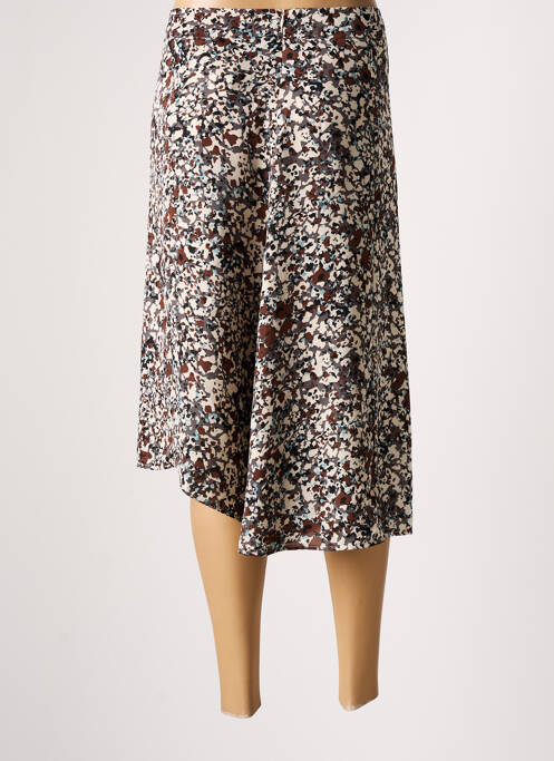 Jupe mi-longue beige ESPRIT pour femme