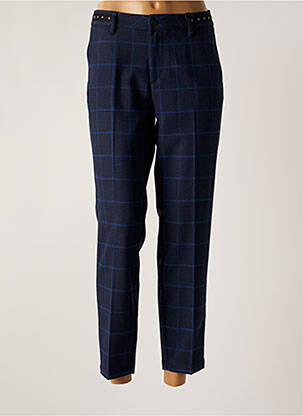 Pantalon 7/8 stretch taille normale bleu FREEMAN T.PORTER femme