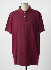 Polo rouge RALPH LAUREN pour homme seconde vue