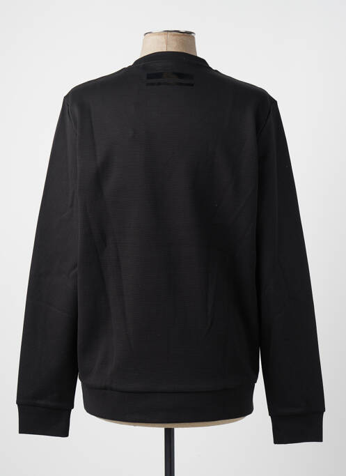Sweat-shirt sérigraphie floquée manches longues noir HUGO BOSS homme