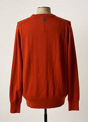 Pull marron RAW-7 pour homme seconde vue