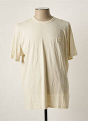 T-shirt beige HUGO BOSS pour homme seconde vue