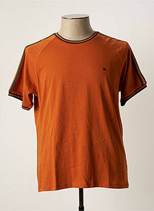 T-shirt marron BENSON & CHERRY pour homme