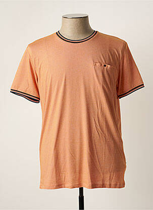 T-shirt orange BENSON & CHERRY pour homme
