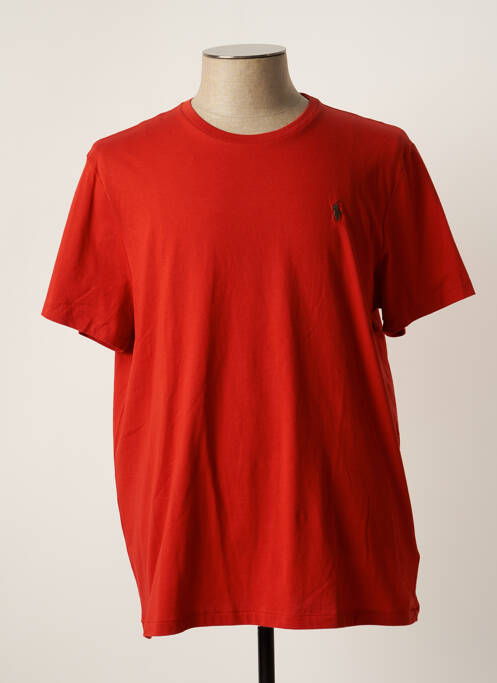 T-shirt rouge RALPH LAUREN pour homme