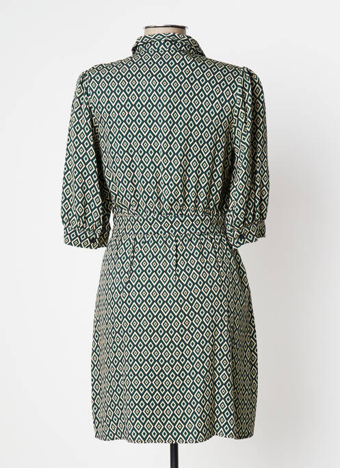 Robe mi-longue vert FREEMAN T.PORTER pour femme