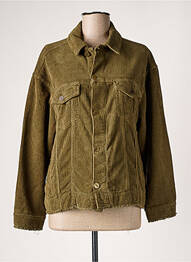 Veste casual coupe droite vert FREEMAN T.PORTER femme