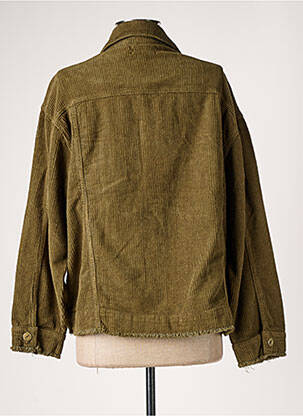 Veste casual coupe droite vert FREEMAN T.PORTER femme
