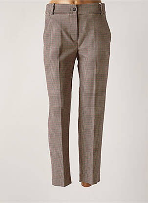 Pantalon 7/8 taille haute taille haute rouge TOMMY HILFIGER femme