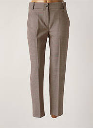 Pantalon 7/8 taille haute taille haute rouge TOMMY HILFIGER femme