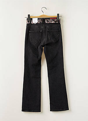 Jeans bootcut sélection denim taille haute noir FREEMAN T.PORTER femme