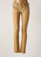 Jeans coupe slim beige FREEMAN T.PORTER pour femme seconde vue