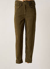 Pantalon droit vert FREEMAN T.PORTER pour femme seconde vue