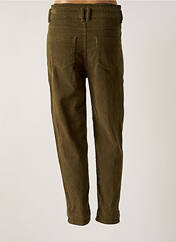 Pantalon droit vert FREEMAN T.PORTER pour femme seconde vue