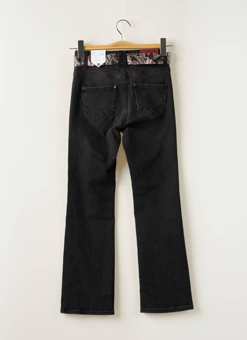 Jeans bootcut noir FREEMAN T.PORTER pour femme