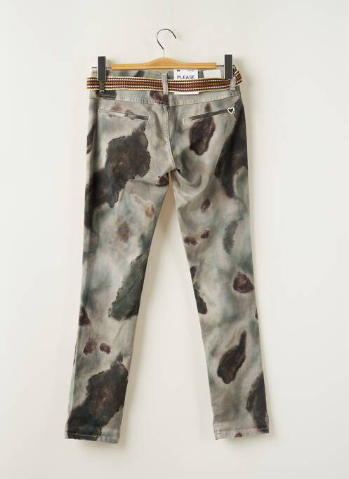 Pantalon chino vert PLEASE femme