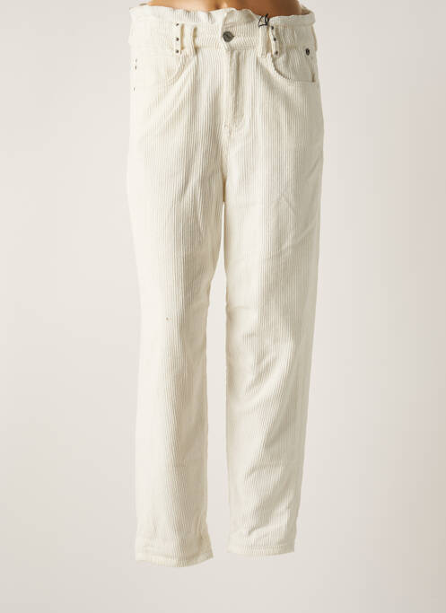 Pantalon droit blanc FREEMAN T.PORTER pour femme