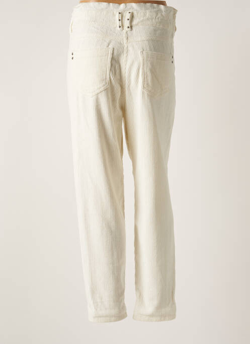 Pantalon droit blanc FREEMAN T.PORTER pour femme
