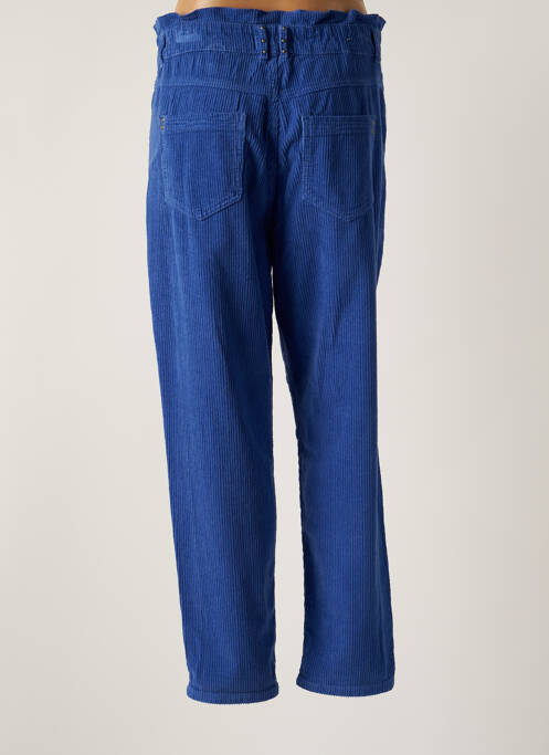 Pantalon droit bleu FREEMAN T.PORTER pour femme