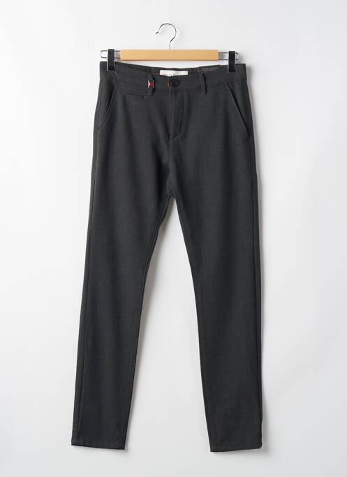 Pantalon chino gris BENSON & CHERRY pour homme