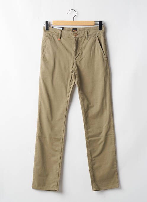 Pantalon chino vert HUGO BOSS pour homme