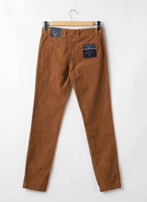 Pantalon slim marron TOMMY HILFIGER pour homme