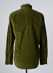 Chemise manches longues vert TOMMY HILFIGER pour homme seconde vue