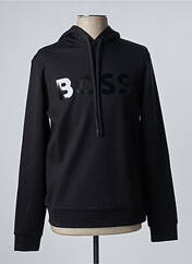 Sweat-shirt à capuche noir HUGO BOSS pour homme seconde vue