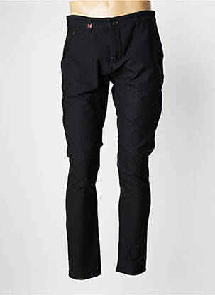 Pantalon chino noir BENSON & CHERRY pour homme