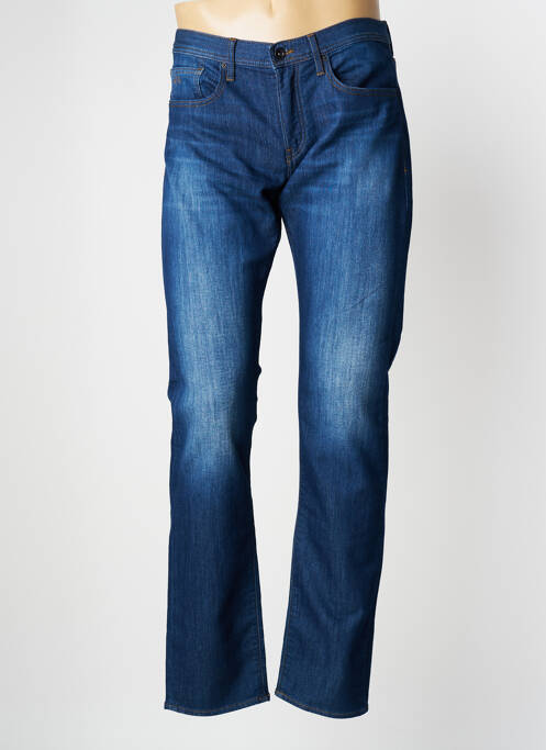 Jeans coupe droite bleu ARMANI EXCHANGE pour homme