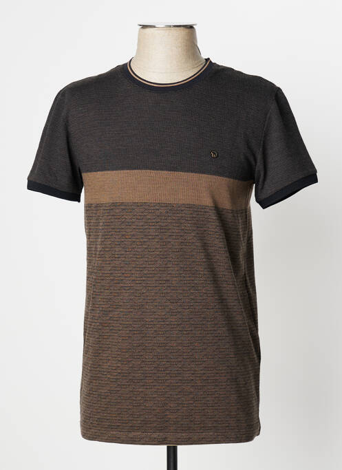 T-shirt beige BENSON & CHERRY pour homme