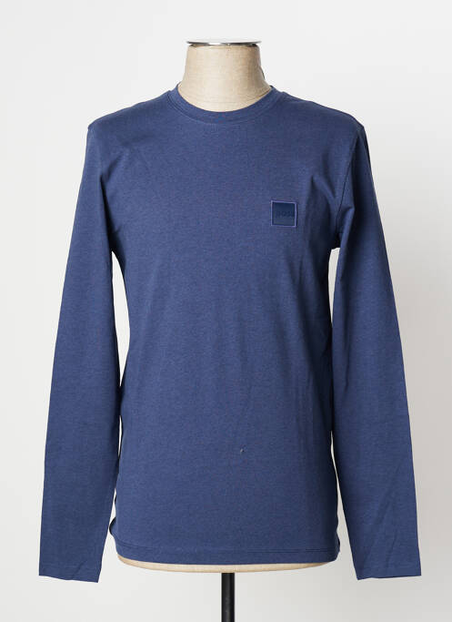 T-shirt bleu HUGO BOSS pour homme