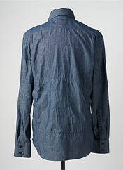 Chemise manches longues bleu RAW-7 pour homme seconde vue