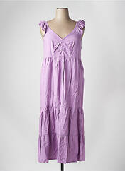 Robe longue violet BLANCHEPORTE pour femme seconde vue