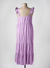 Robe longue violet BLANCHEPORTE pour femme seconde vue