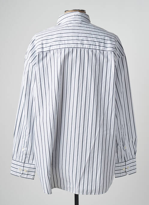 Chemise manches longues imprimé rayures blanc LEVIS homme