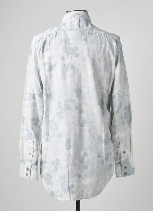 Chemise manches longues gris RAW-7 pour homme