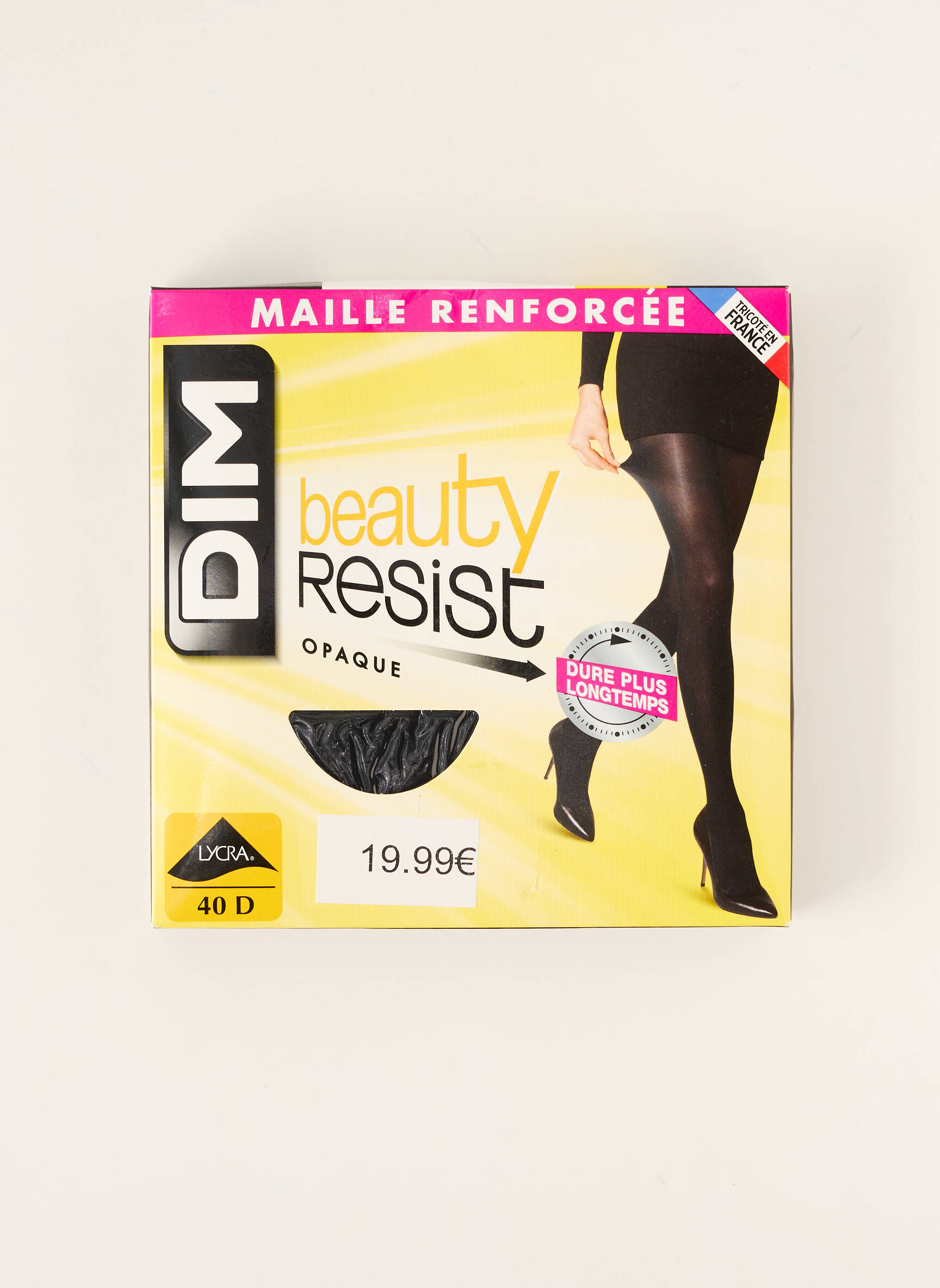 Collants bas/collant noir DIM femme